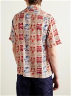 Rhude - Voyage Camp-Collar Printed Silk-Twill Shirt - Multi