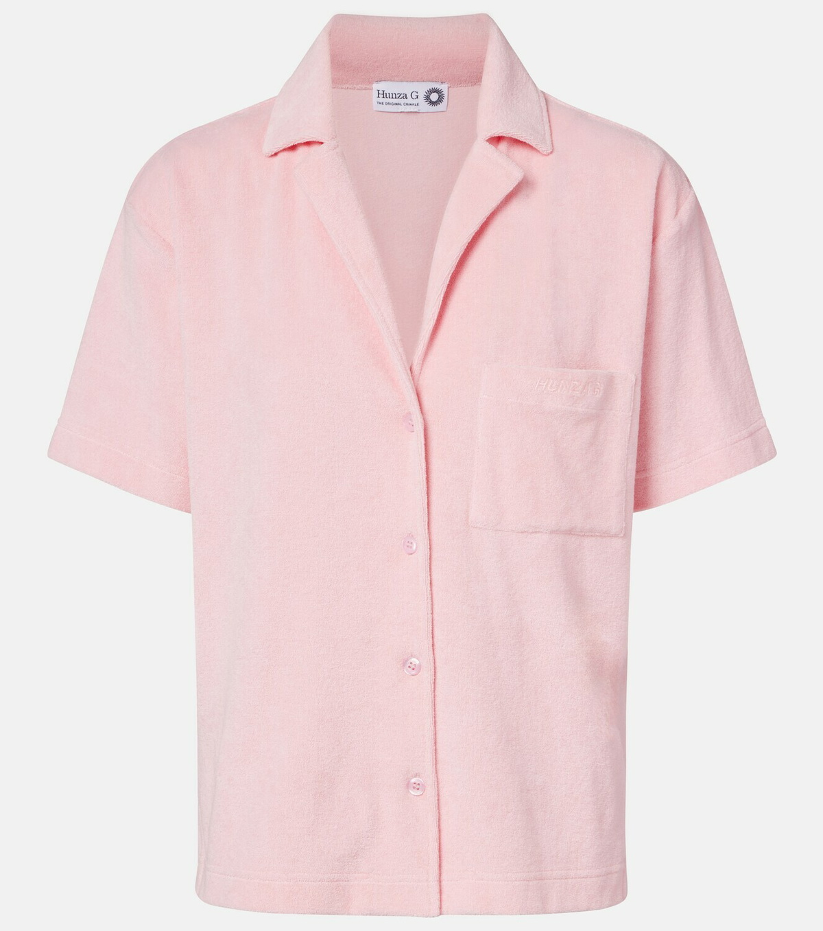 Hunza G Resort cotton terry shirt