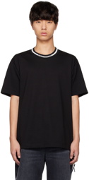 mastermind WORLD Black Jacquard T-Shirt