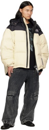 Maison MIHARA YASUHIRO White & Black Huge Down Jacket