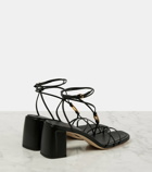 Jimmy Choo Onyxia 70 leather sandals