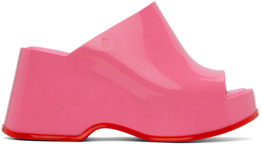 Melissa Pink Patty Mules