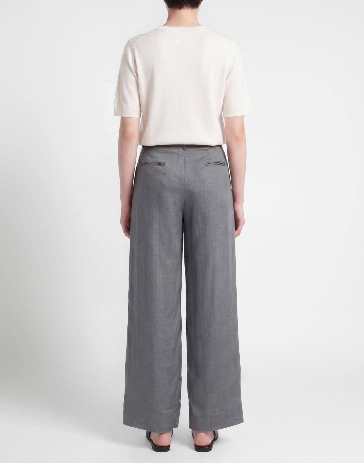 Alessia Santi Womens Pants Slate in Blue