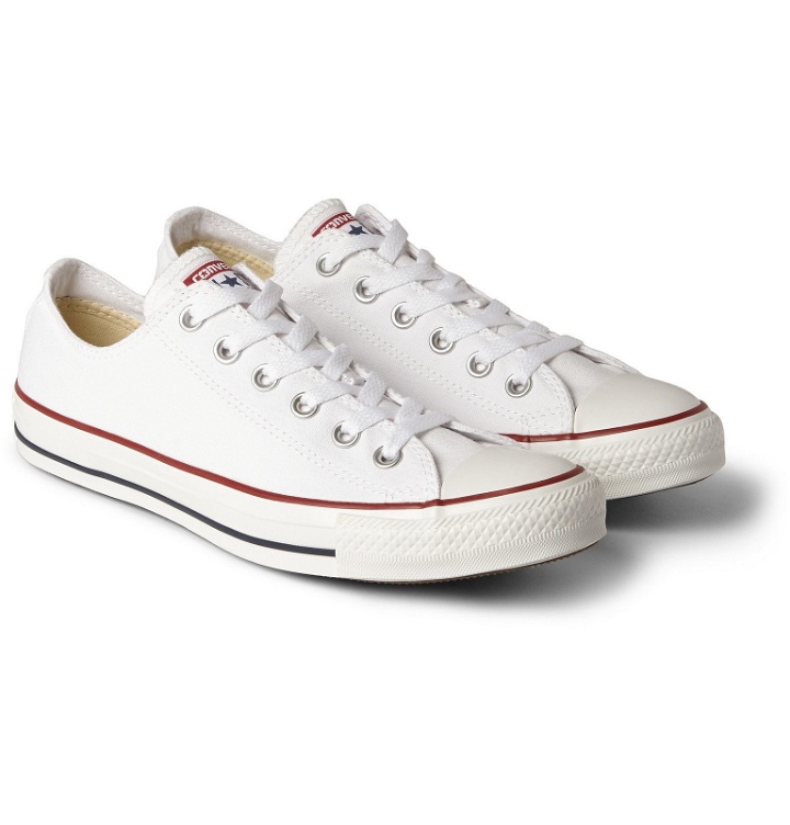 Photo: Converse - Chuck Taylor All Star Canvas Sneakers - White