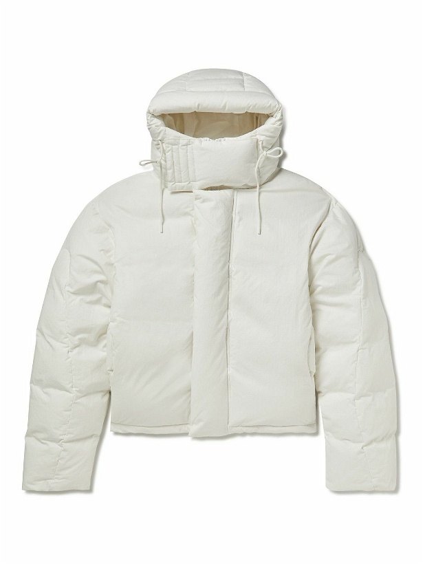 Photo: Entire Studios - Soa Quilted Shell Down Jacket - White