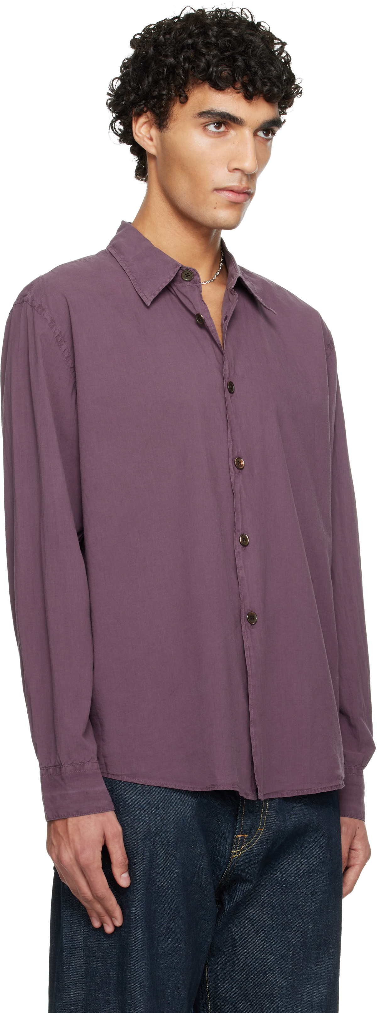 OUR LEGACY Purple Beyond Shirt Our Legacy
