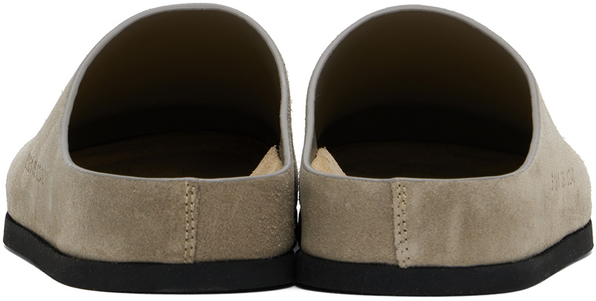 Common Projects Taupe Suede Loafers
