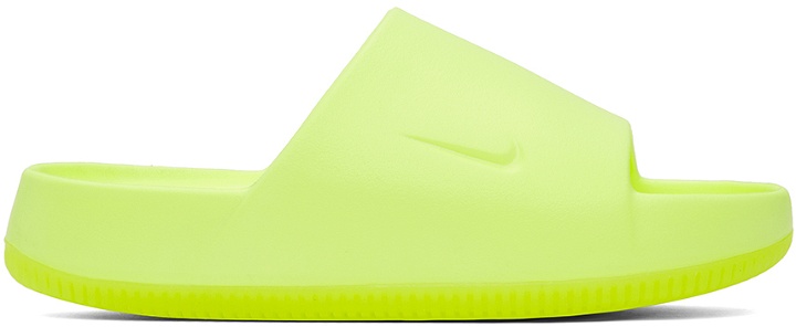 Photo: Nike Yellow Calm Slides