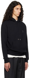 Maison Kitsuné Black Bold Fox Head Hoodie