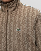 Lacoste Sweatshirts Brown - Mens - Track Jackets