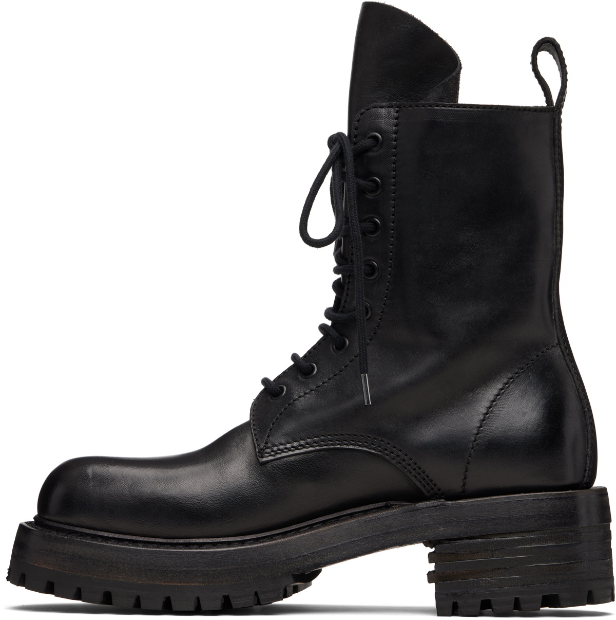 A DICIANNOVEVENTITRE Black Horse Zac Low Ankle Boots