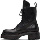 A DICIANNOVEVENTITRE Black Horse Zac Low Ankle Boots