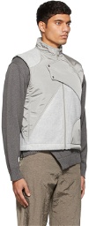 HELIOT EMIL Grey Fleece Vest