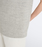 Róhe Mouliné cotton jersey T-shirt