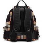 Burberry Black and Beige Archie Backpack