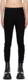 Julius Black Rib Sweatpants