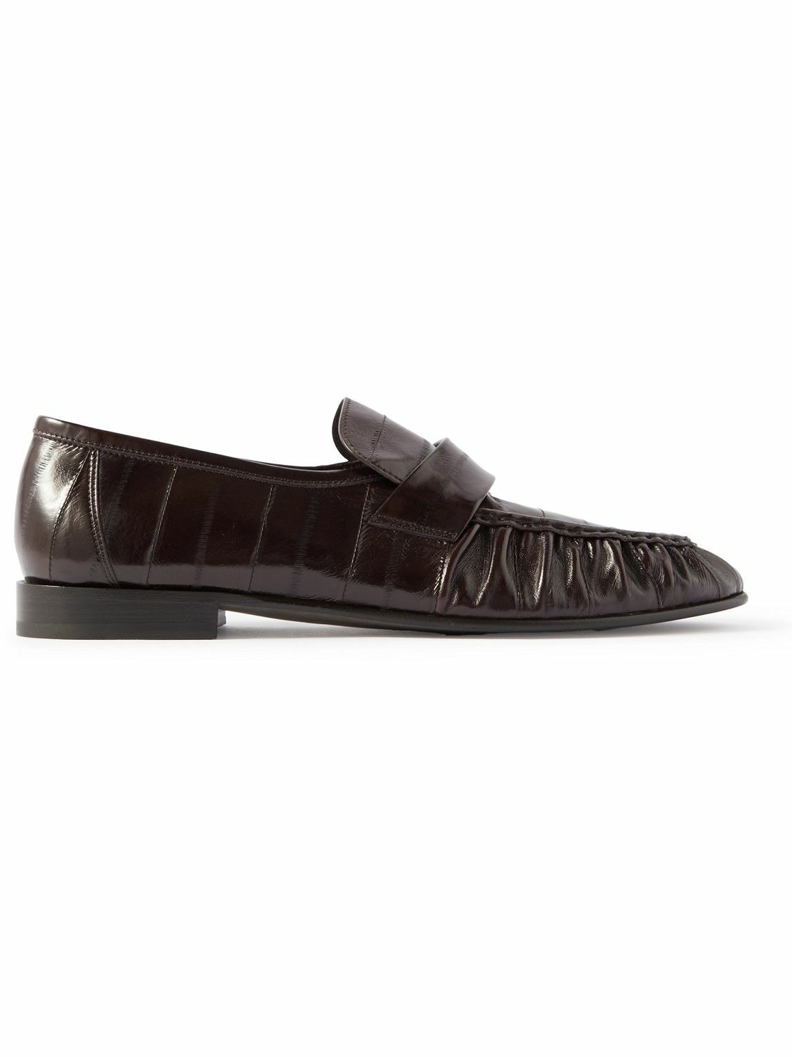 The Row - Novus Leather Loafers - Black The Row