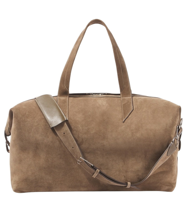 Photo: Métier Nomad suede duffel bag