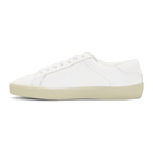 Saint Laurent White SL/06 Court Classic Sneakers