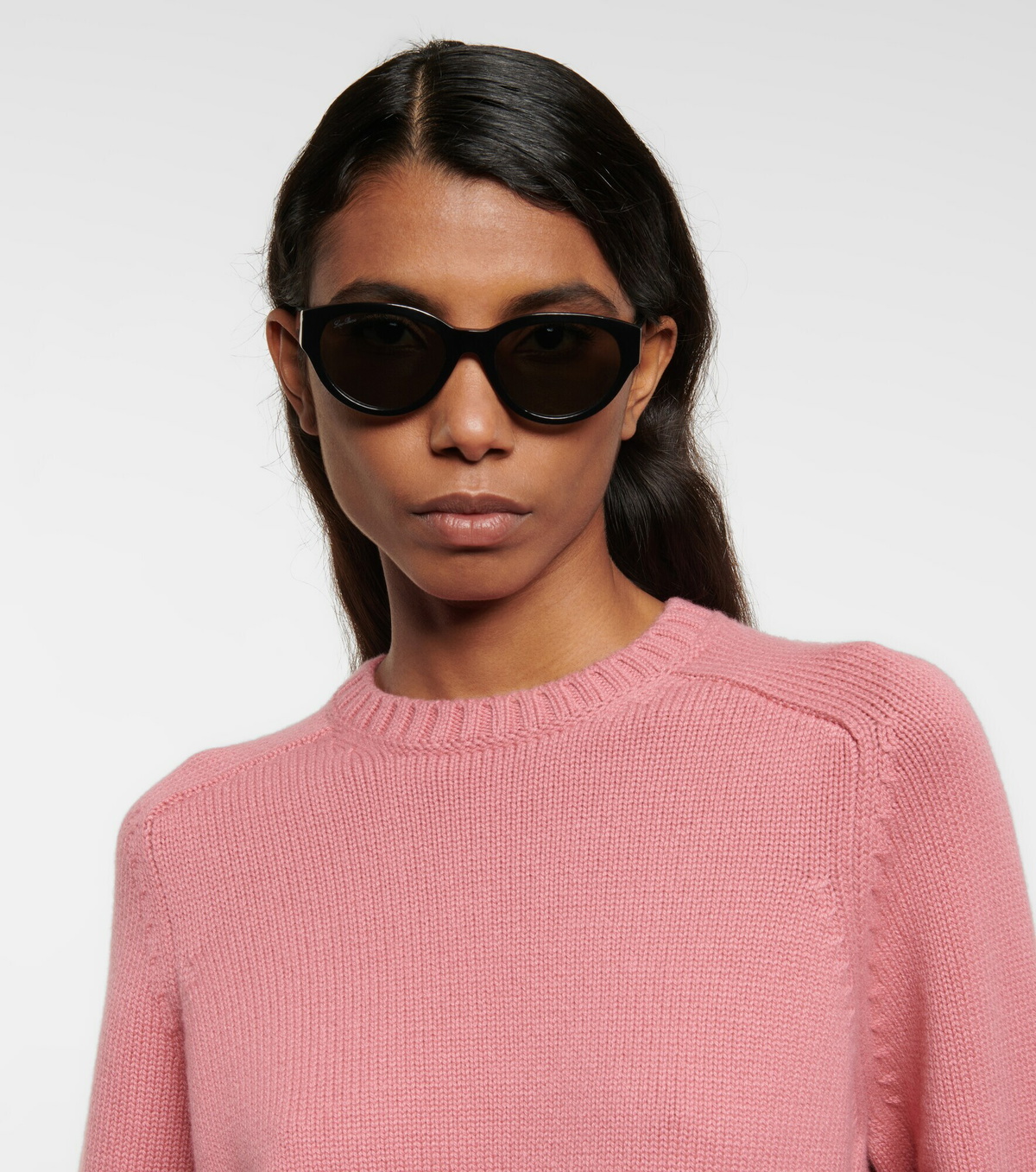 Loro Piana - Park Lane oval sunglasses
