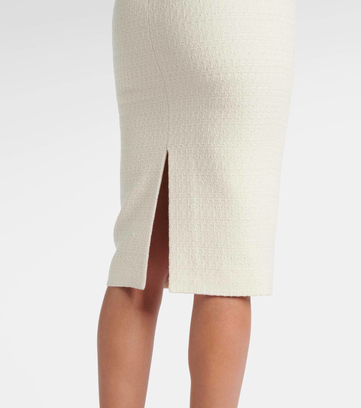 Roland Mouret Bouclé pencil skirt