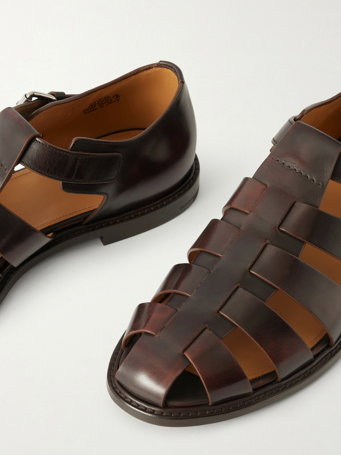 Church's - Fisherman Leather Sandals - Brown