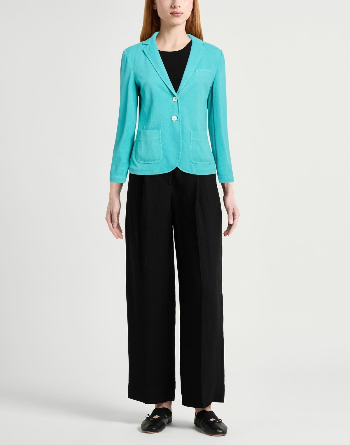 Circolo 1901 Womens Blazer Turquoise