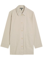 Eileen Fisher Cotton Overshirt Beige