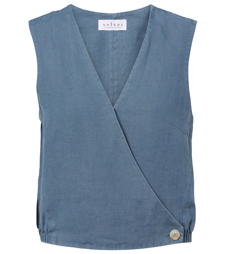 Photo: Velvet Ollie linen top