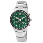 Citizen Chronograph Eco-Drive Green Dial Mens Watch CA4486-82X