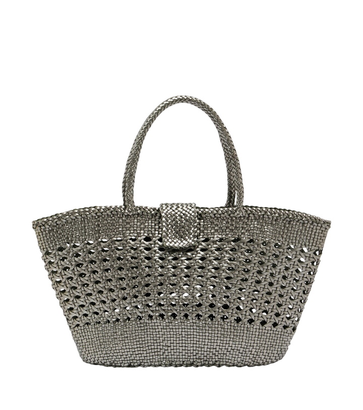 Photo: Rixo x Dragon Diffusion Lucine leather tote bag