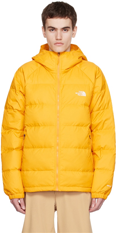 Photo: The North Face Yellow Hydrenalite Down Jacket
