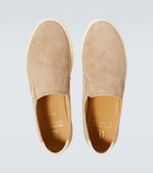 Brunello Cucinelli Suede slip-on sneakers