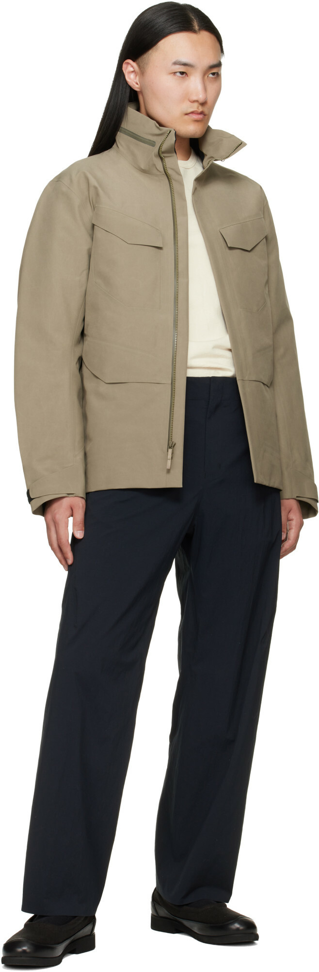 Veilance Beige Field Jacket