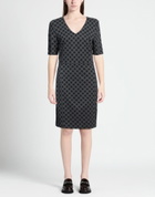 Peserico Womens Midi dress in Grey