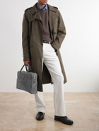 Métier - Closer suede briefcase