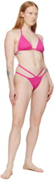 Versace Underwear Pink Medusa '95 Bikini Bottom