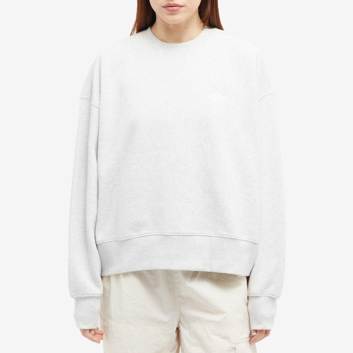Dickies Women's Summerdale Sweat in Light Grey