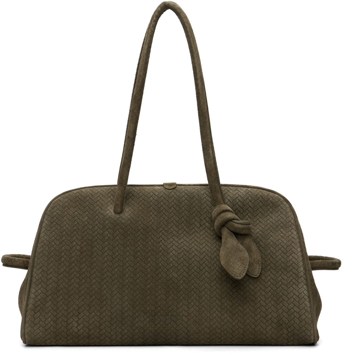 JACQUEMUS Khaki 'The Turismo' Tote
