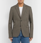 Acne Studios - Brown Jason Checked Wool-Blend Blazer - Brown