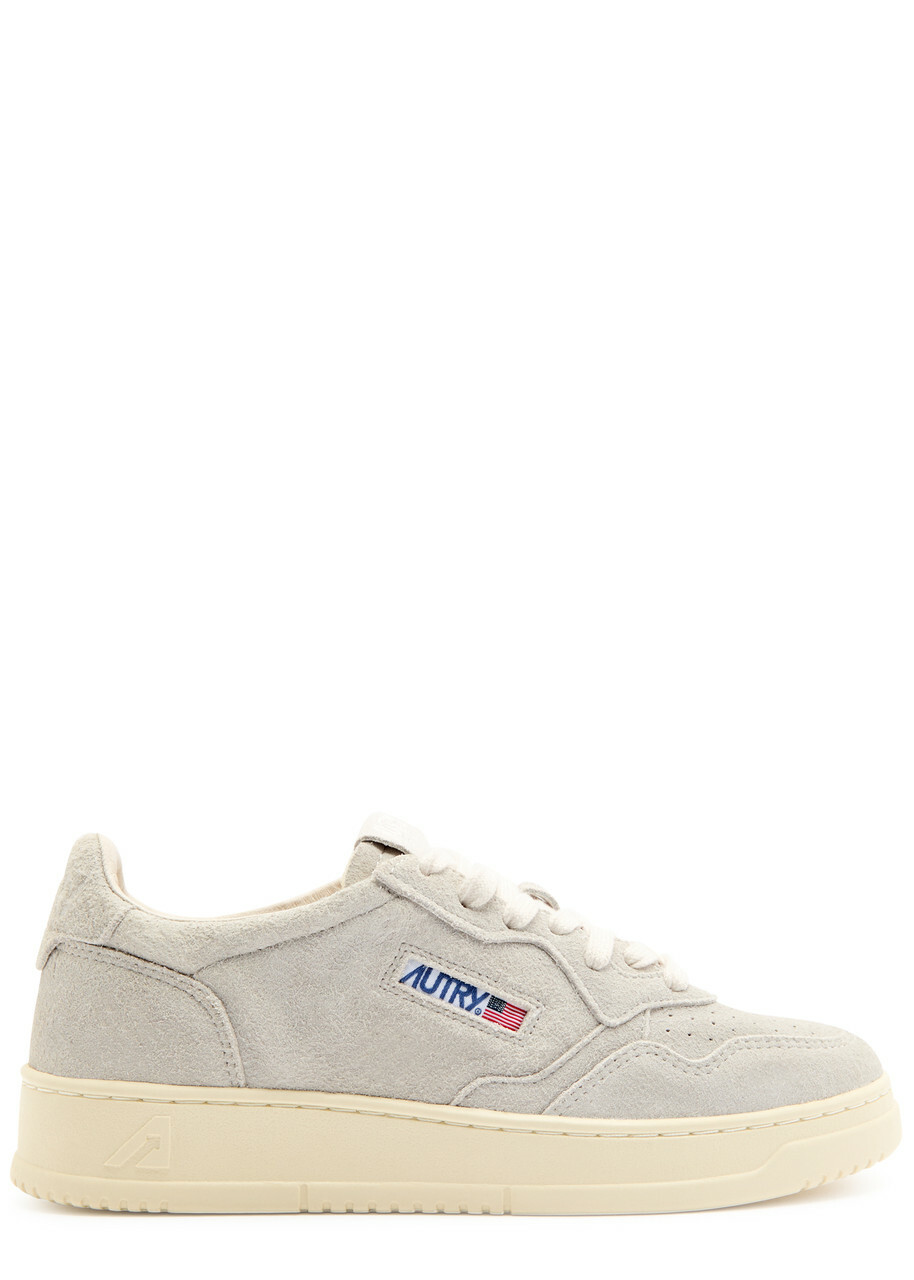 スニーカー AUTRY Women Sneakers WWLWRL04 Grey Autry Medalist Suede Sneakers Grey Autry