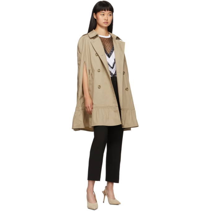 RED VALENTINO トレンチコート　ベージュ 中古・古着通販】RED VALENTINO (レッドヴァレンティノ