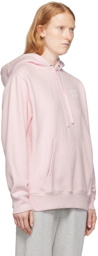 Maison Kitsuné Pink Cotton Hoodie