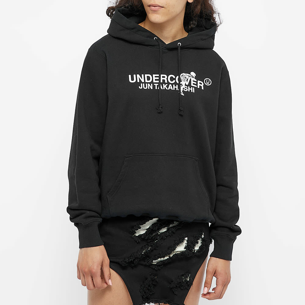 Undercover Women's Skeleton Logo Hoody in Black Undercover