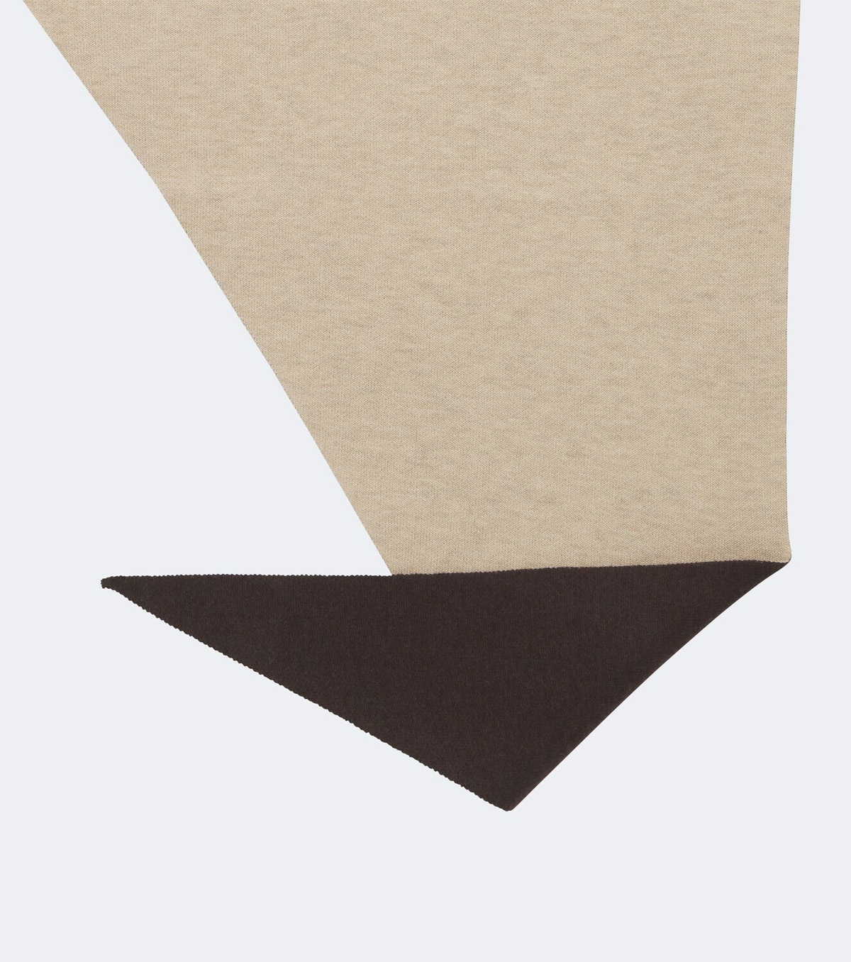 The Frankie Shop Nella reversible wool-blend scarf