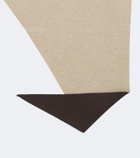 The Frankie Shop Nella reversible wool-blend scarf