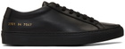Common Projects Black Original Achilles Low Sneakers