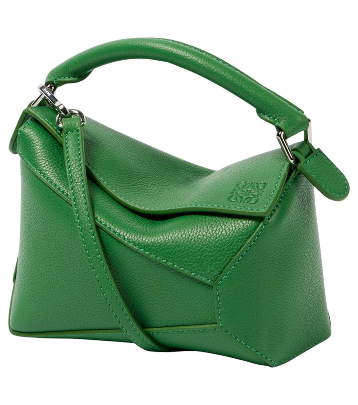 Photo: Loewe Puzzle Edge Mini leather shoulder bag