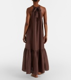 Asceno Linen maxi dress