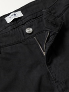 NN07 - Marco Slim-Fit Cotton-Blend Twill Chinos - Black